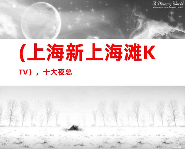 (上海新上海滩KTV），十大夜总会网上订房