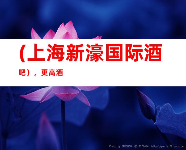 (上海新濠国际酒吧），更高酒吧场所软包预订