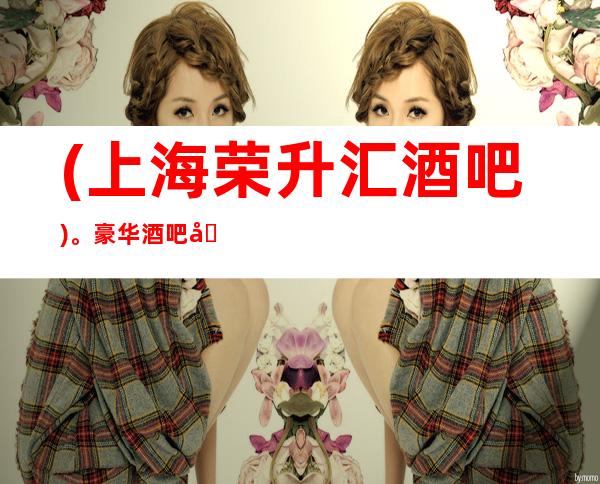 (上海荣升汇酒吧)。豪华酒吧场所在线预订