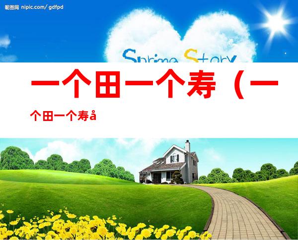 一个田一个寿(一个田一个寿命)