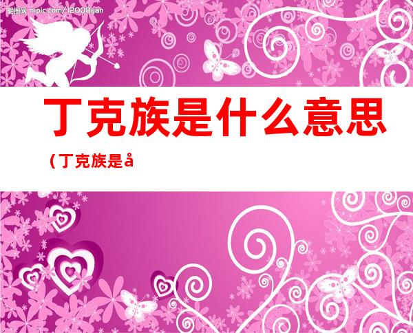 丁克族是什么意思（丁克族是啥）
