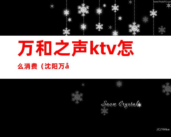 万和之声ktv怎么消费(沈阳万和KTV)