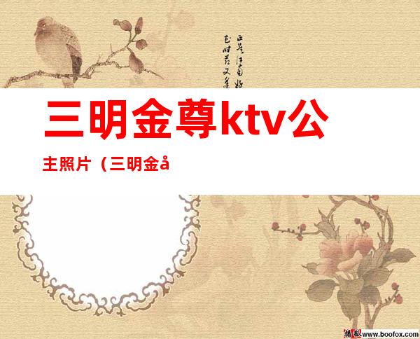 三明金尊ktv公主照片(三明金尊ktv公主照片高清)
