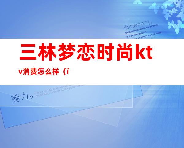 三林梦恋时尚ktv消费怎么样()
