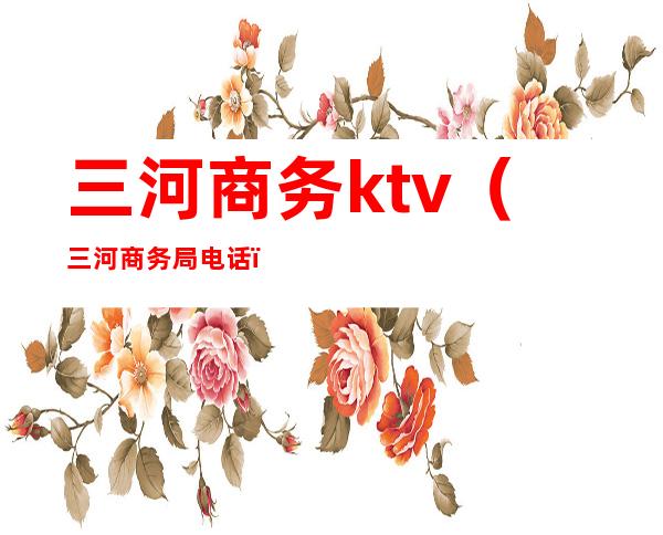 三河商务ktv(三河商务局电话)