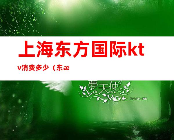 上海东方国际ktv消费多少(东方国际KTV)