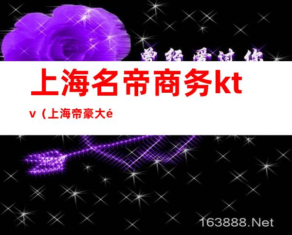 上海名帝商务ktv(上海帝豪大酒店)