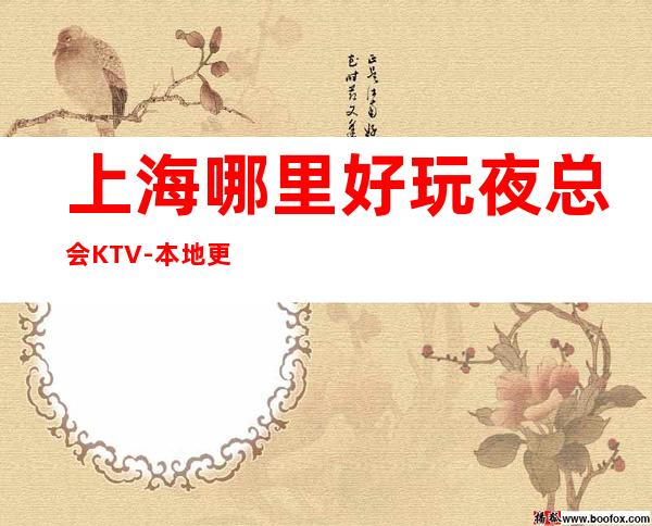 上海哪里好玩夜总会KTV-本地更高会所夜总会KTV预定