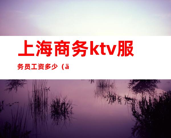 上海商务ktv服务员工资多少(上海ktv服务员工资一般多少)