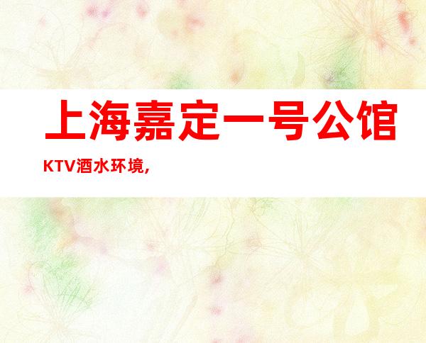 上海嘉定一号公馆KTV酒水环境,包厢价格,消费地址