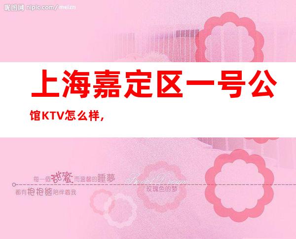 上海嘉定区一号公馆KTV怎么样,消费水平,包房预订,好玩吗