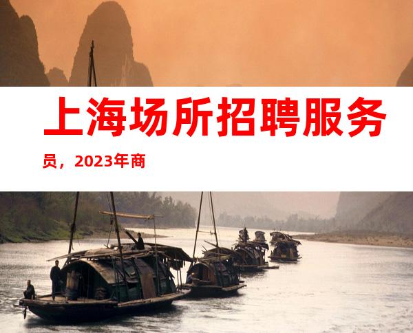 上海场所招聘服务员，2023年商务静吧直招服务员