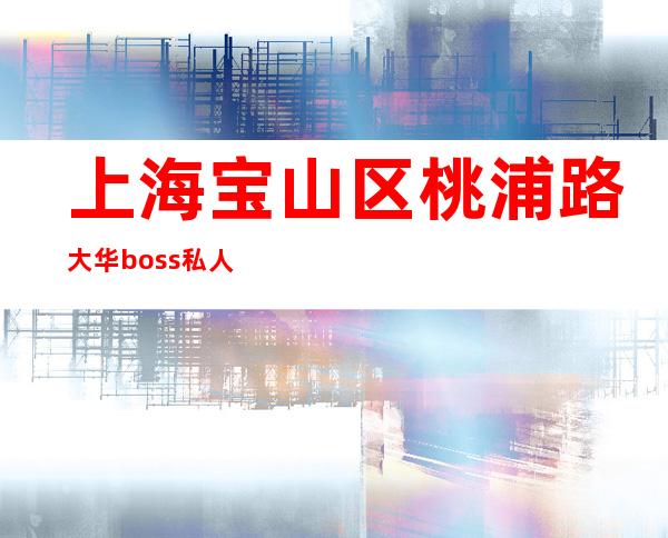 上海宝山区桃浦路大华boss私人公馆周边正常上班-要赚看过来