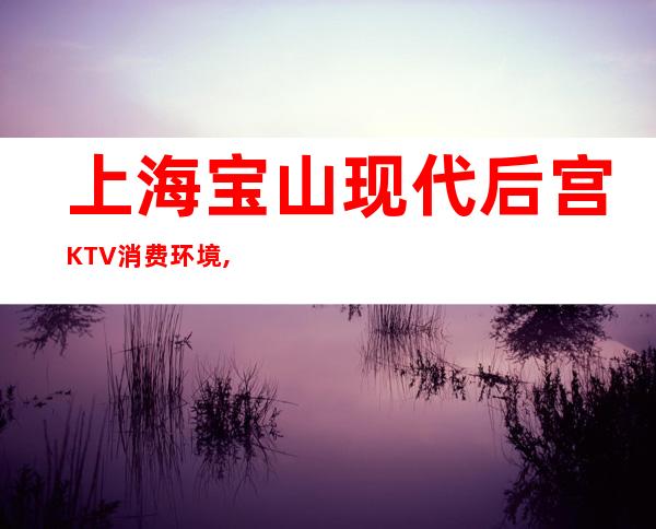 上海宝山现代后宫KTV消费环境,酒水价格,联系方式