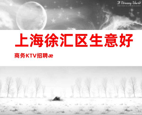 上海徐汇区生意好商务KTV招聘新夜总会招聘-东方公馆场内直招
