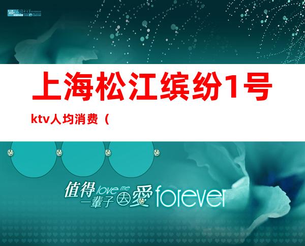 上海松江缤纷1号ktv人均消费()