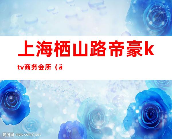 上海栖山路帝豪ktv商务会所(上海莘松路帝豪ktv)