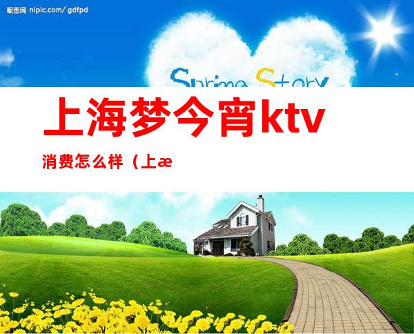 上海梦今宵ktv消费怎么样(上海圆梦ktv)