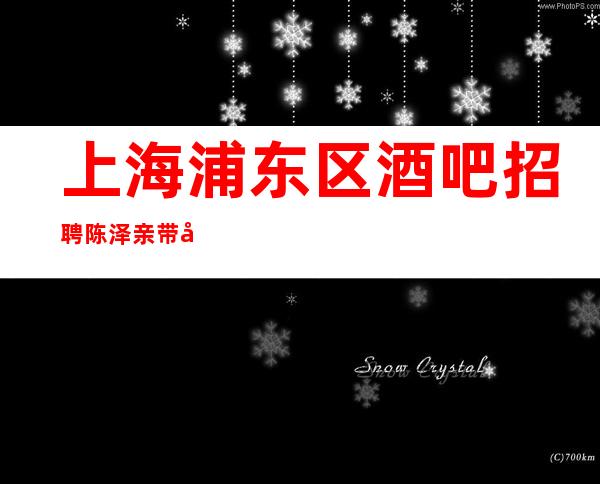 上海浦东区酒吧招聘陈泽亲带待遇优厚