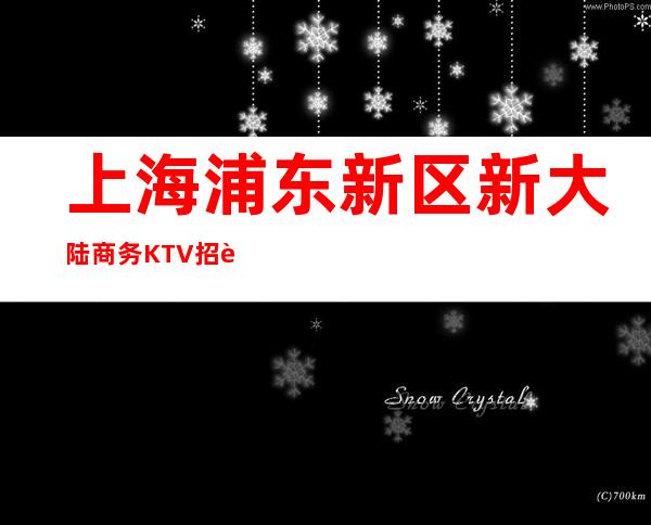 上海 浦东新区 新大陆 商务KTV招聘 服务员 可兼职 不愁