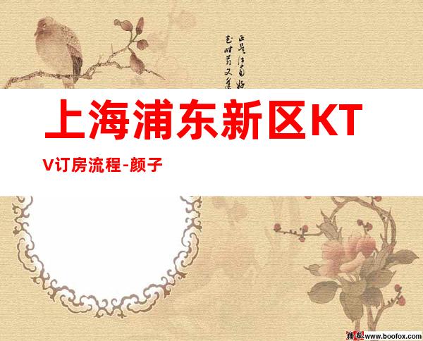 上海浦东新区KTV订房流程-颜子超高-预订找我!