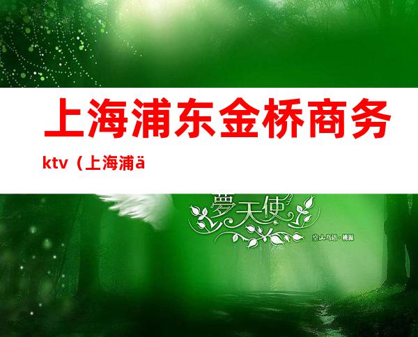 上海浦东金桥商务ktv(上海浦东金桥国际)