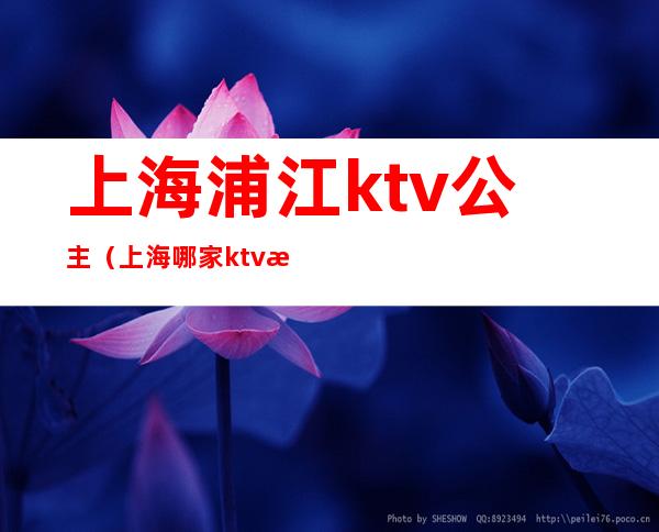上海浦江ktv公主(上海哪家ktv有公主)