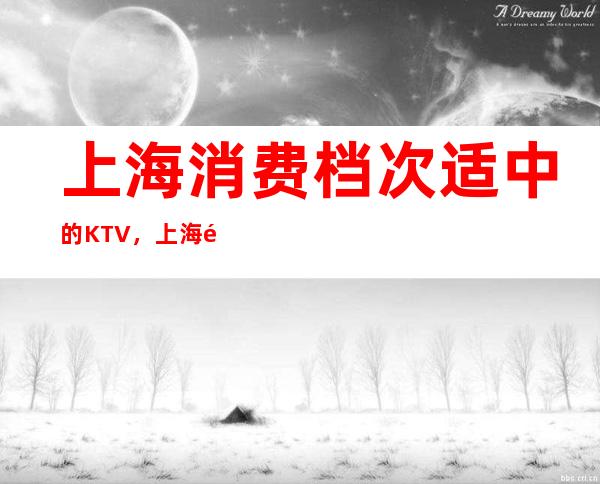 上海消费档次适中的KTV，上海金中环夜明珠