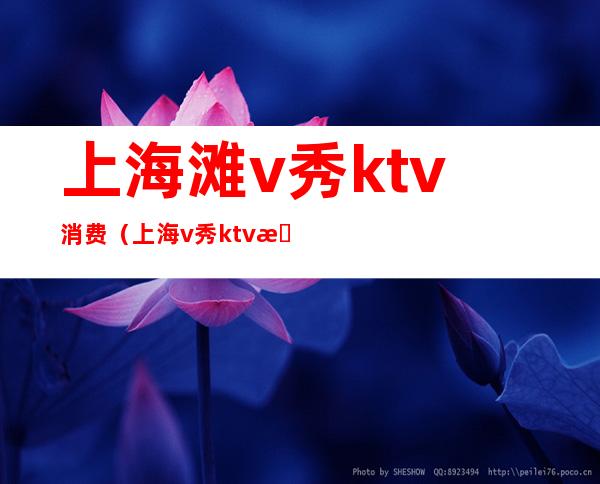 上海滩v秀ktv消费(上海v秀ktv怎么样)