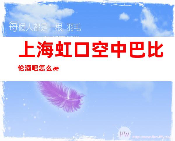 上海虹口空中巴比伦酒吧怎么消费,几块的,联系方式
