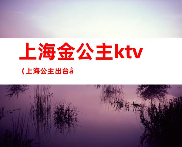 上海金公主ktv（上海公主出台多少钱）
