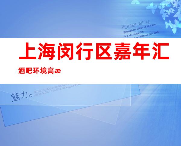 上海闵行区嘉年汇酒吧环境高档-精选推荐
