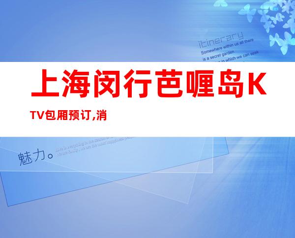 上海闵行芭喱岛KTV包厢预订,消费价格,全程接待！