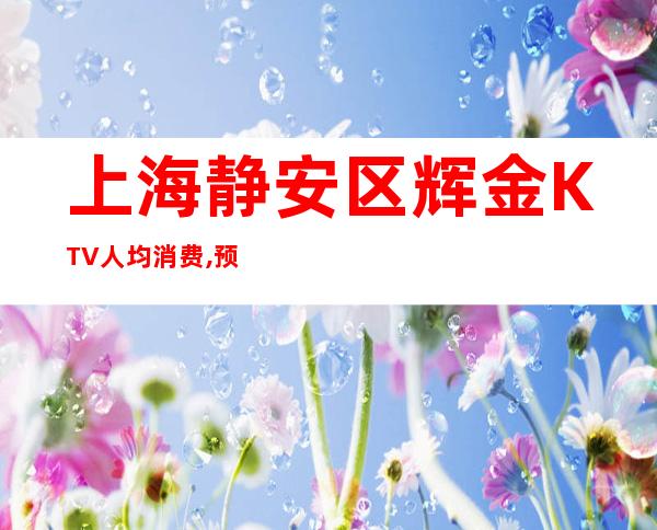 上海静安区辉金KTV人均消费,预订咨询,包间价格