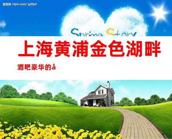 上海黄浦金色湖畔酒吧豪华的小酒吧包间消费预订