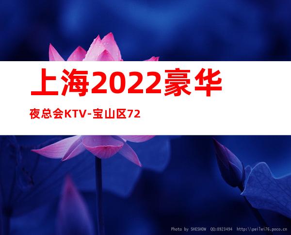 上海2022豪华夜总会KTV-宝山区727私人订制商务会所夜场