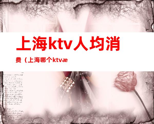 上海ktv人均消费(上海哪个ktv消费最高)