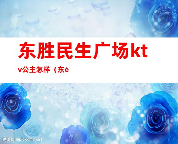 东胜民生广场ktv公主怎样（东胜哪家ktv有公主）