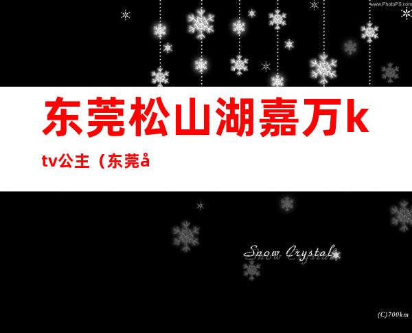 东莞松山湖嘉万ktv公主(东莞大岭山ktv公主)