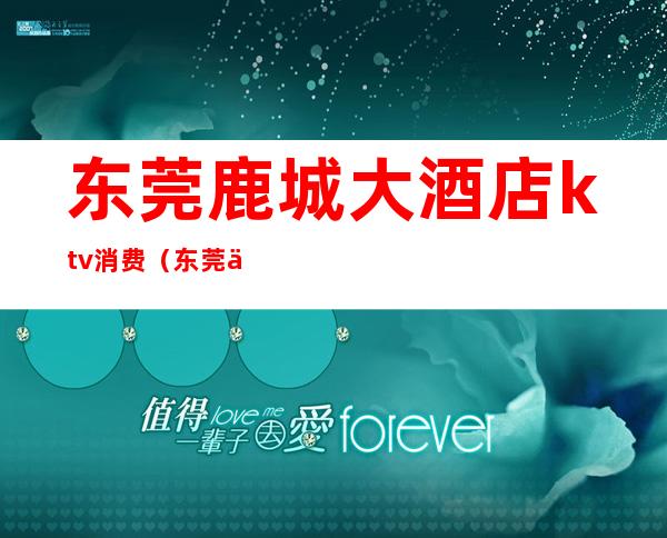 东莞鹿城大酒店ktv消费(东莞东城国际大酒店ktv)