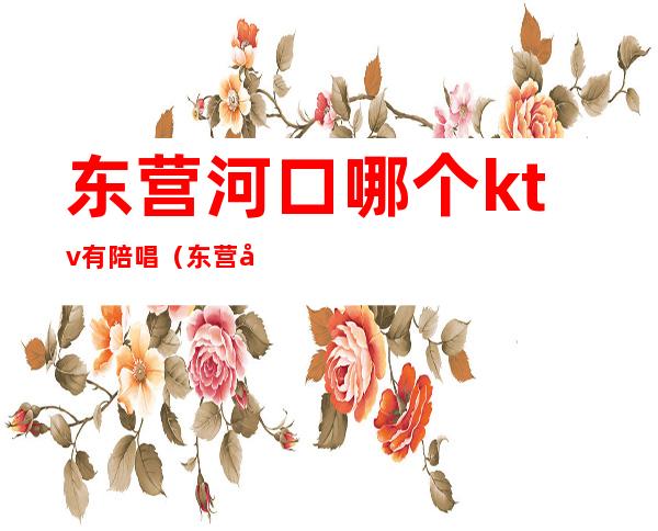 东营河口哪个ktv有陪唱(东营哪个ktv有陪酒的)