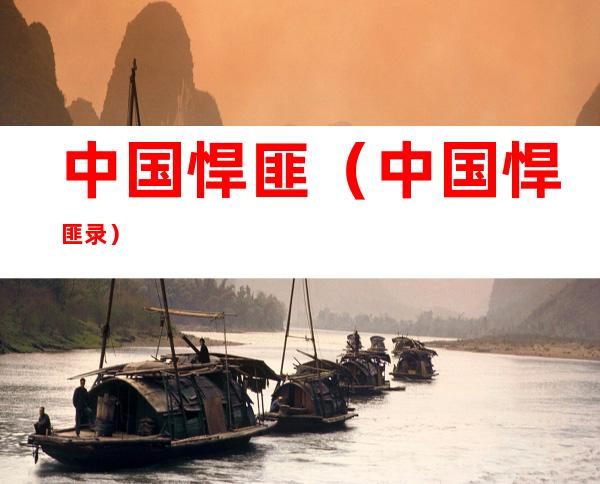 中国悍匪(中国悍匪录)