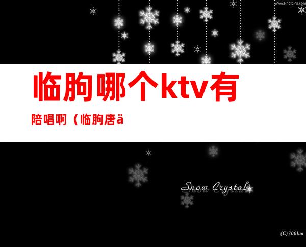 临朐哪个ktv有陪唱啊(临朐唐会ktv怎么样)