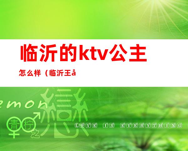 临沂的ktv公主怎么样(临沂王子公主KTV)
