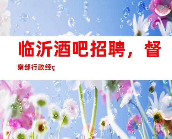 临沂酒吧招聘, 督察部行政经理岗位职责