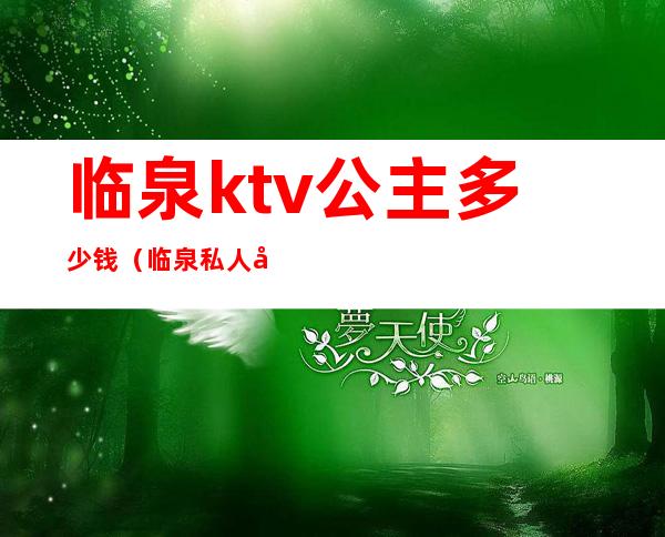 临泉ktv公主多少钱(临泉私人定制KTV人均消费)