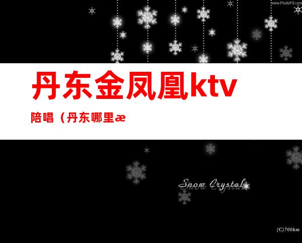 丹东金凤凰ktv陪唱(丹东哪里有姑娘陪唱的KTV)