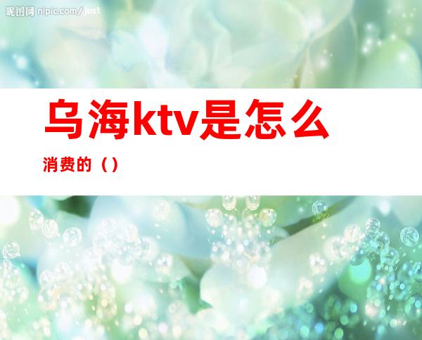 乌海ktv是怎么消费的()