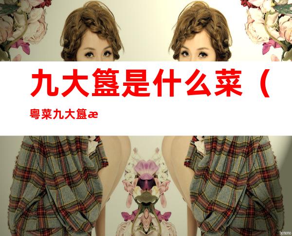九大簋是什么菜(粤菜九大簋是什么菜)