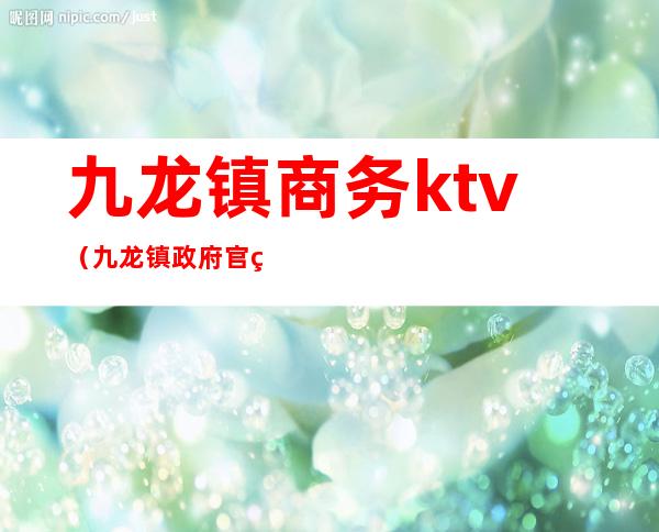 九龙镇商务ktv(九龙镇政府官网)